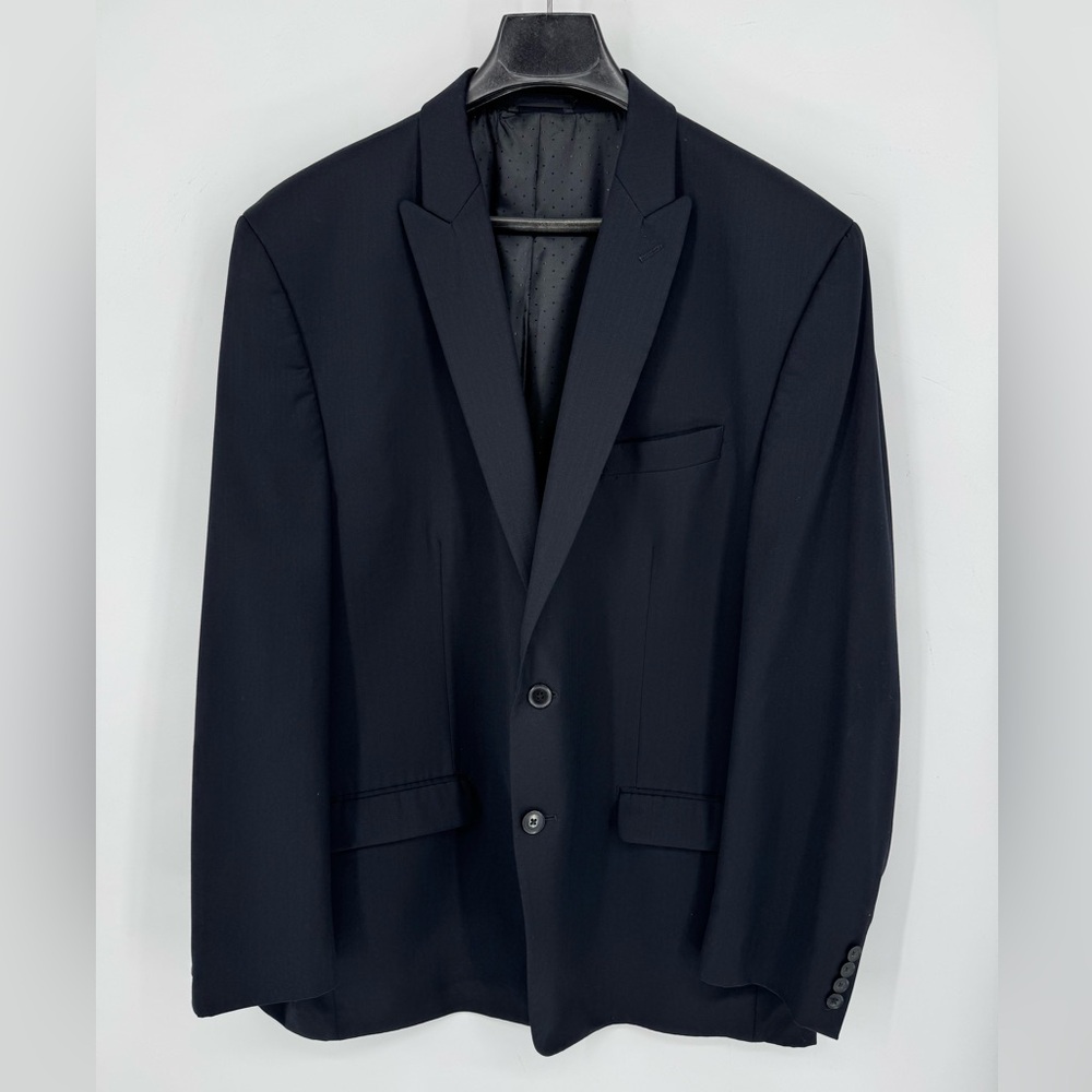 Collection By Michael Strahan Black Suit Jacket 48Long Pant 40Waist & 32Length
